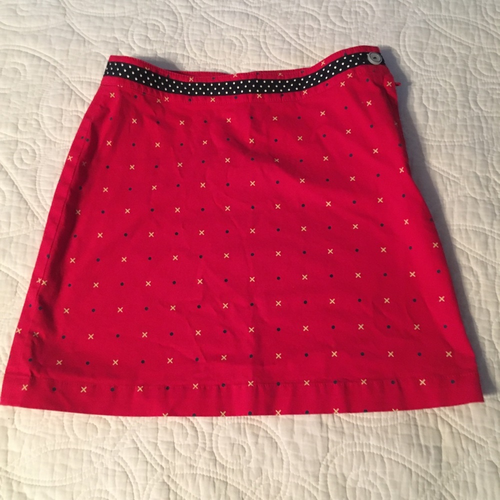 Brooks Brothers Skirt, Size 8, Red